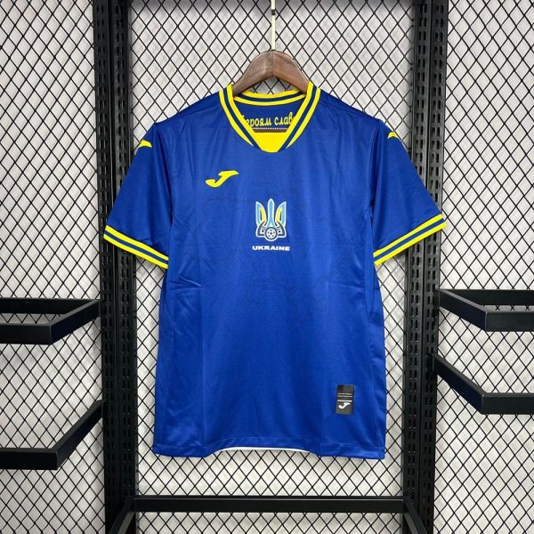 Ukraine Fußballtrikot 2024 2025 auswärts