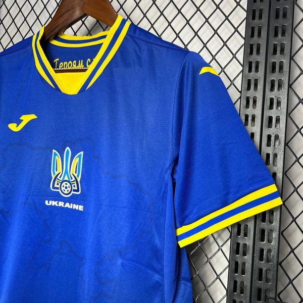 Ukraine Fußballtrikot 2024 2025 auswärts