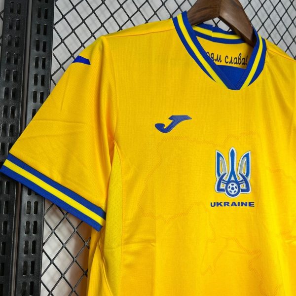 Ukraine Fußballtrikot 2024 2025 Heimtrikot