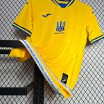 Ukraine Fußballtrikot 2024 2025 Heimtrikot