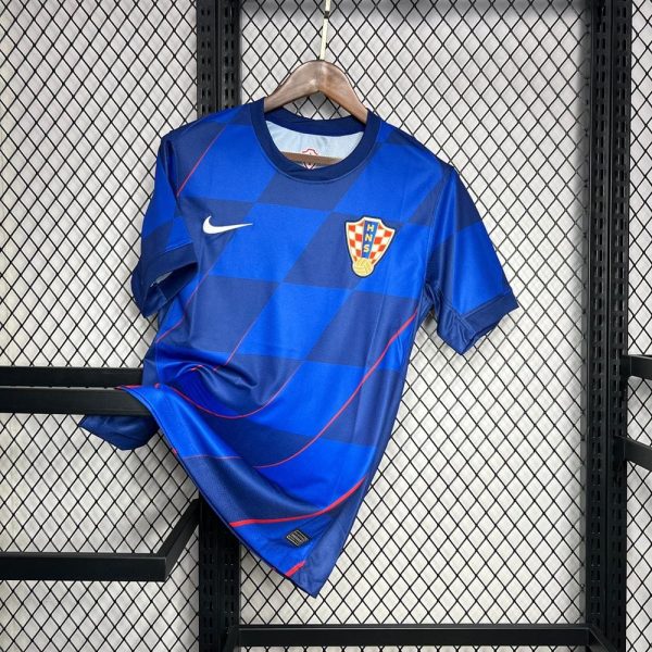 Kroatien Fußballtrikot 2024 2025 Auswärts