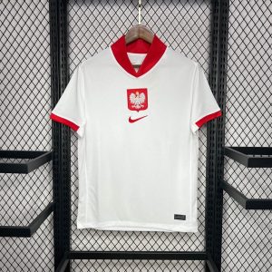 Poland home soccer jersey 2024 2025