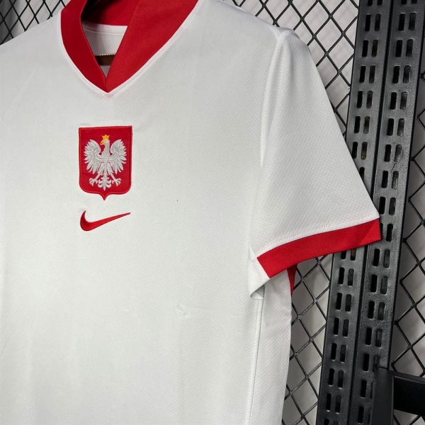 Poland home soccer jersey 2024 2025