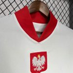 Poland home soccer jersey 2024 2025