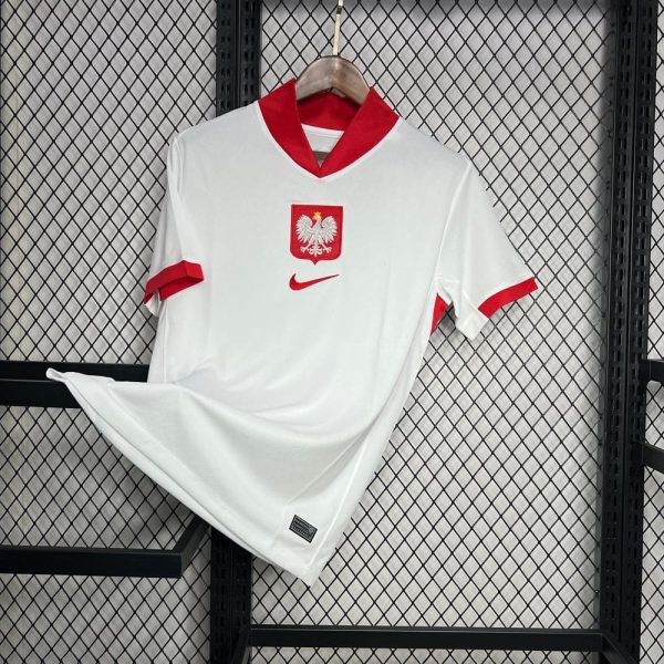 Poland home soccer jersey 2024 2025