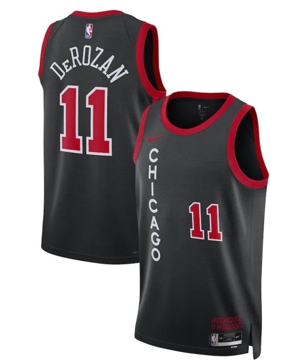 Camisa Chicago Bull DeROZAN 11 NBA Basquete 2023 2024