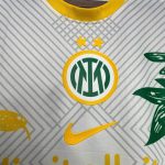 Conceito da camisa de futebol do Inter de Milão 2024 2025