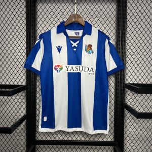 Real Sociedad Maillot foot 2024 2025 domicile