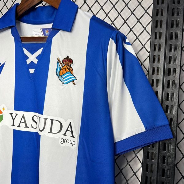 Real Sociedad Maillot foot 2024 2025 domicile