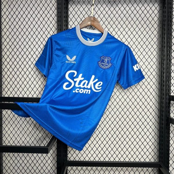 Everton maillot foot 2024 2025 domicile