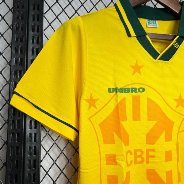 Camisa Retrô de Futebol Brasil 1994