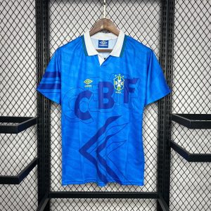 Camisa de futebol retrô do Brasil 1991 1993