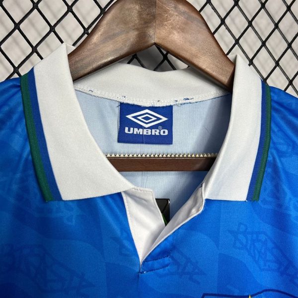 Camisa de futebol retrô do Brasil 1991 1993