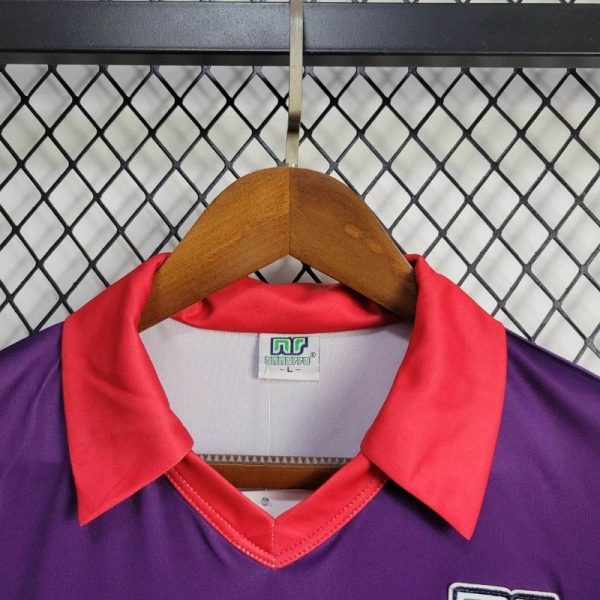 Fiorentina Retro Football Shirt 1984 1985