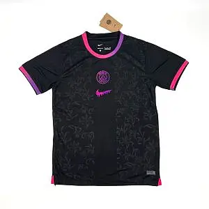 Paris Saint Germain maillot foot 2024 2025 PSG Concept Noir Rose