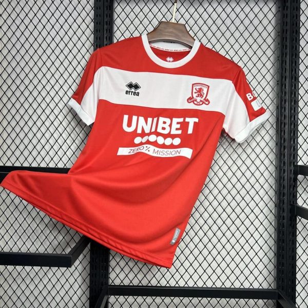 Middlesbrough maillot foot domicile 2024 2025