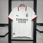 Camisa de futebol alternativa do AC Milan 2024 2025