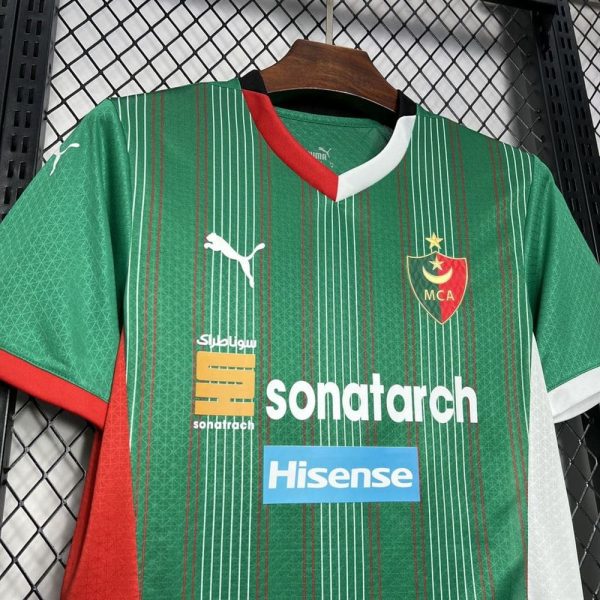 MC Alger maillot foot domicile 2024 2025