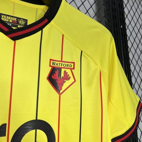 Watford FC Maillot foot domicile 2024 2025