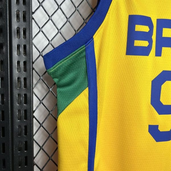 Maillot Brésil 99 L. DIAS NBA Basket