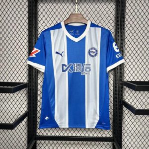 Deportivo Alaves Maillot foot domicile 2024 2025