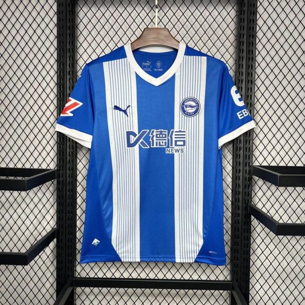 Deportivo Alaves Maillot foot domicile 2024 2025