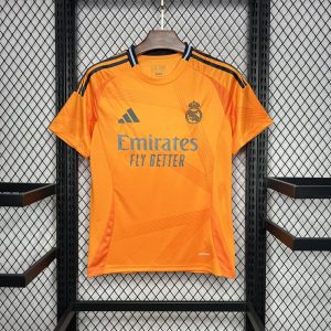 Real Madrid Maillot foot 2024 2025 Extérieur Orange