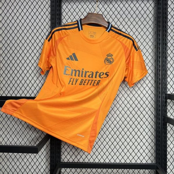 Real Madrid Maillot foot 2024 2025 Extérieur Orange