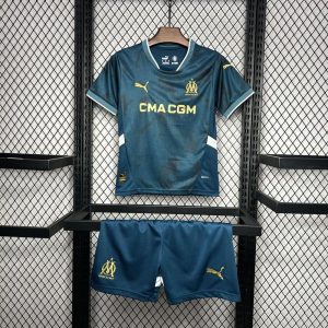 Kit Enfant Olympique de Marseille OM 2024 2025 extérieur