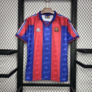 FC Barcelona maillot foot 1995 1997 Retro