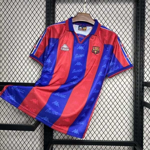 FC Barcelona maillot foot 1995 1997 Retro