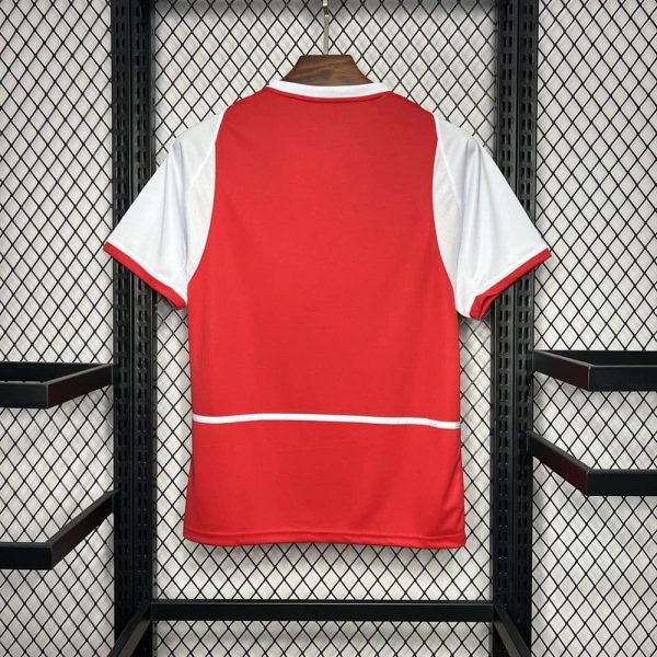 Camisa de futebol Arsenal 2002 2004 Retrô