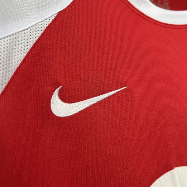 Maglia da calcio dell'Arsenal 2002 2004 Retro