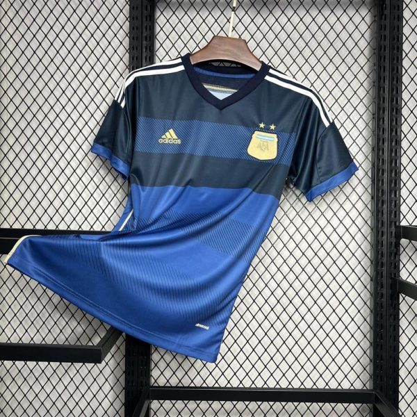 Camisa de futebol argentina 2014 retrô