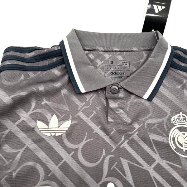 Real Madrid maillot foot third noir 2024 2025