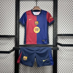 FC Barcelona 2024 2025 Kids Kit