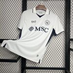 Naples maillot foot extérieur 2024 2025 blanc