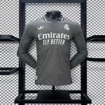 Real Madrid maillot foot third away 204 2025  Manches Longues