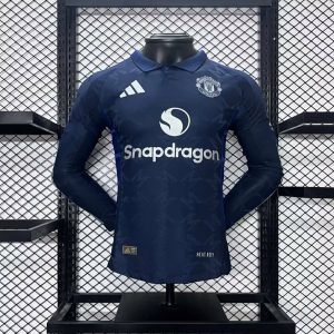 Manchester United away football jersey 204 2025 Long Sleeves