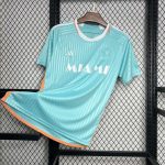 Inter Miami Fußballtrikot 2024 2025 Third Grün Blau Retro-Version