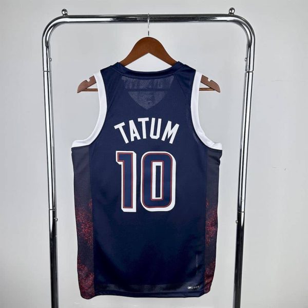 Maillot USA 10 TATUM NBA Basket