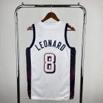 Maillot USA 8 LEONARD NBA Basket