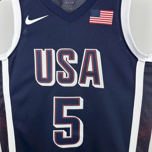 Maillot USA 5 EDWARDS NBA Basket