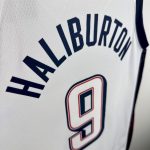 Maillot USA 9 HALIBURTON NBA Basket