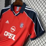 Bayern Munich maillot foot 2000 2001 retro