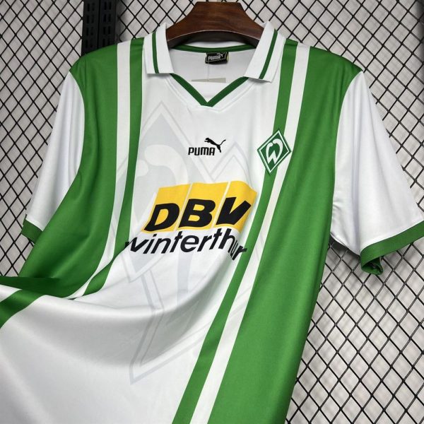 Werder Bremen maillot foot 1996 1997 retro