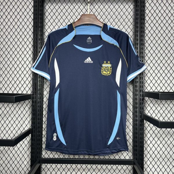 Camisa de futebol argentina 2006 retrô