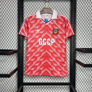 Retro-Fußballtrikot der Sowjetunion 1987 1988 UdSSR