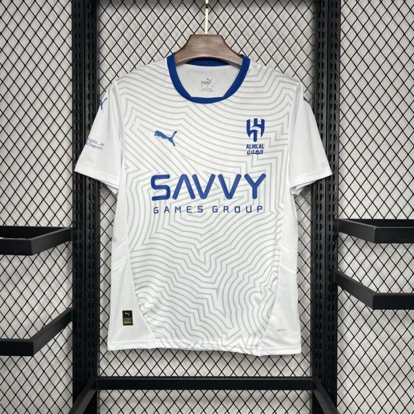 Al Hilal away soccer jersey 2024 2025