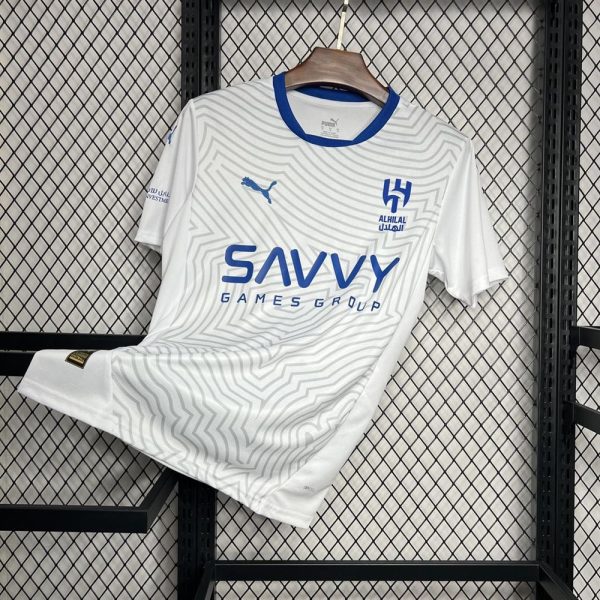 Al Hilal away soccer jersey 2024 2025